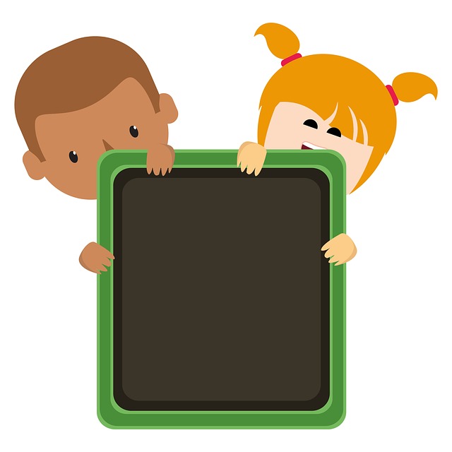 Kids with black screen tablet