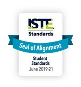 ISTE seal of alignment 2021