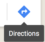 gmap directions arrow