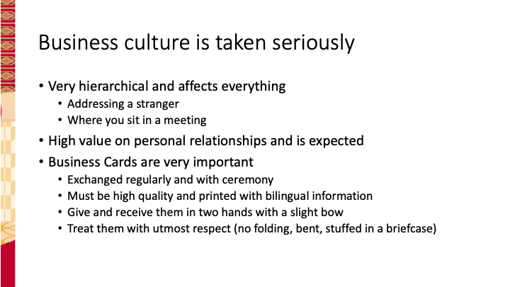 Business culture in Japan