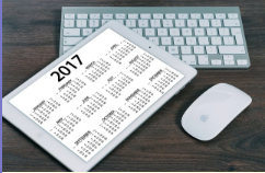 Calendar and Keyboard