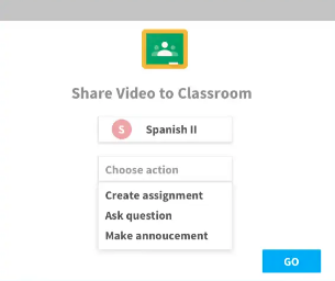 share video to classroom